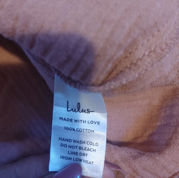 Lulus Rusty RiseOff Shoulder 3\4 sleeve Top SZ.XL NWT - Picture 7 of 7